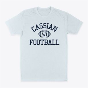 Cassian Wisconsin Football Classic Dad T-Shirt