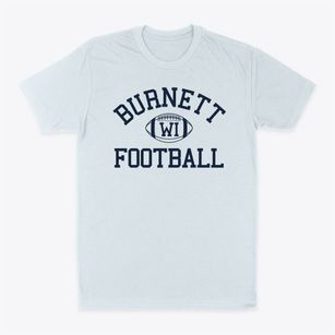 Burnett Wisconsin Football Classic Dad T-Shirt