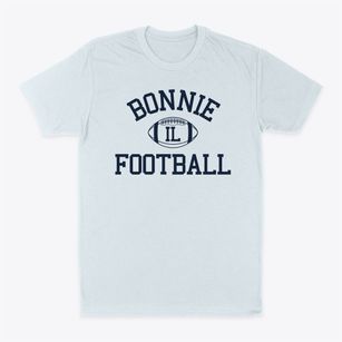 Bonnie Illinois Football Classic Dad T-Shirt