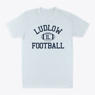 Ludlow Illinois Football Classic Dad T-Shirt