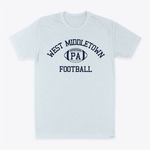 West Middletown Pennsylvania Football Classic Dad T-Shirt