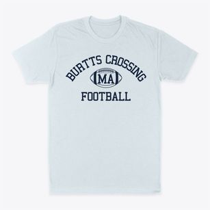 Burtts Crossing Massachusetts Football Classic Dad T-Shirt