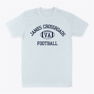 James Crossroads Virginia Football Classic Dad T-Shirt