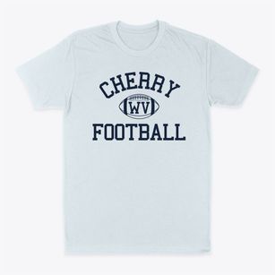Cherry West Virginia Football Classic Dad T-Shirt