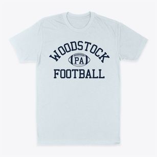 Woodstock Pennsylvania Football Classic Dad T-Shirt