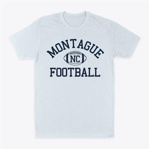 Montague North Carolina Football Classic Dad T-Shirt