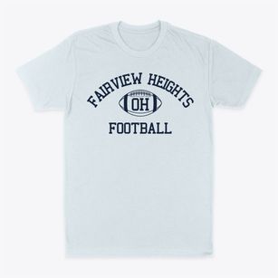 Fairview Heights Ohio Football Classic Dad T-Shirt
