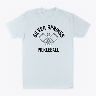 Silver Springs North Carolina Pickleball Classic Dad T-Shirt