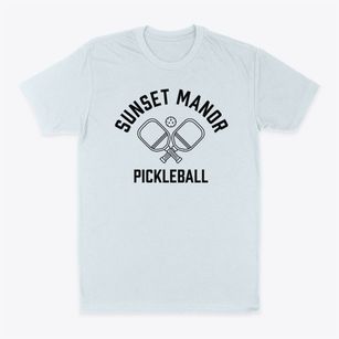 Sunset Manor Virginia Pickleball Classic Dad T-Shirt