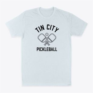 Tin City North Carolina Pickleball Classic Dad T-Shirt