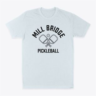 Mill Bridge North Carolina Pickleball Classic Dad T-Shirt