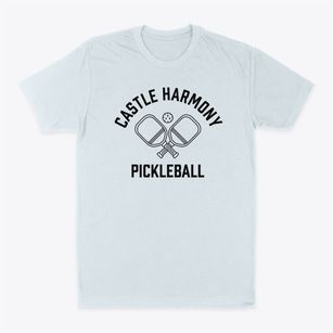 Castle Harmony Maine Pickleball Classic Dad T-Shirt