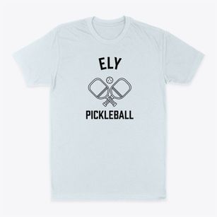 Ely Nevada Pickleball Classic Dad T-Shirt