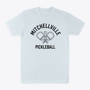 Mitchellville Iowa Pickleball Classic Dad T-Shirt