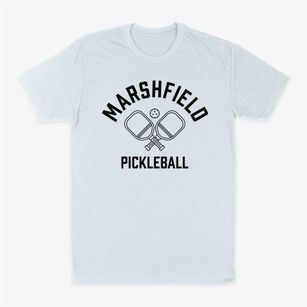 Marshfield Massachusetts Pickleball Classic Dad T-Shirt