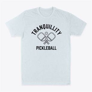 Tranquillity California Pickleball Classic Dad T-Shirt