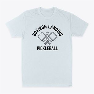 Boxiron Landing Maryland Pickleball Classic Dad T-Shirt