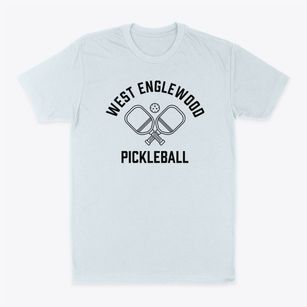 West Englewood New Jersey Pickleball Classic Dad T-Shirt