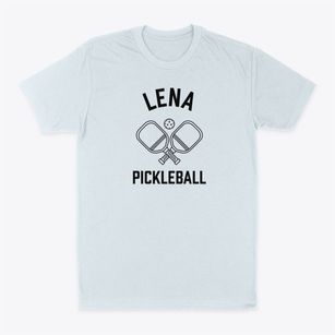 Lena Indiana Pickleball Classic Dad T-Shirt