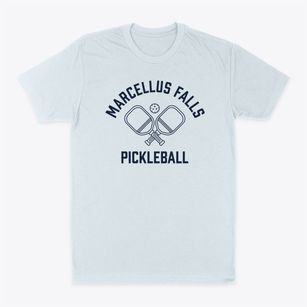 Marcellus Falls New York Pickleball Classic Dad T-Shirt