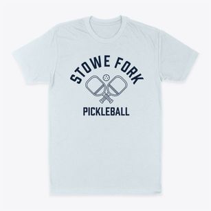 Stowe Fork Vermont Pickleball Classic Dad T-Shirt