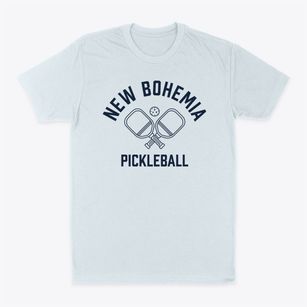 New Bohemia Virginia Pickleball Classic Dad T-Shirt