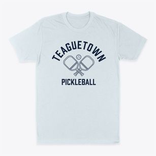 Teaguetown North Carolina Pickleball Classic Dad T-Shirt