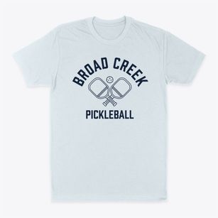 Broad Creek North Carolina Pickleball Classic Dad T-Shirt