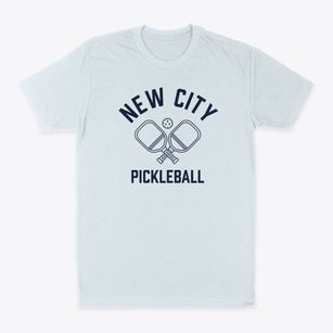 New City New York Pickleball Classic Dad T-Shirt