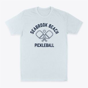 Seabrook Beach New Hampshire Pickleball Classic Dad T-Shirt