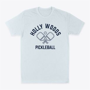 Holly Woods Massachusetts Pickleball Classic Dad T-Shirt