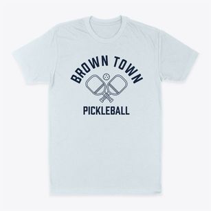 Brown Town North Carolina Pickleball Classic Dad T-Shirt