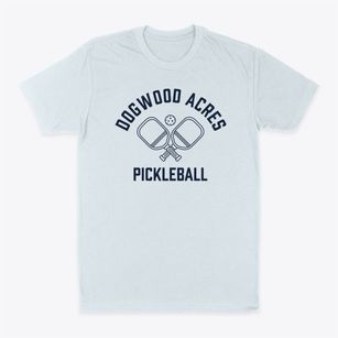 Dogwood Acres North Carolina Pickleball Classic Dad T-Shirt