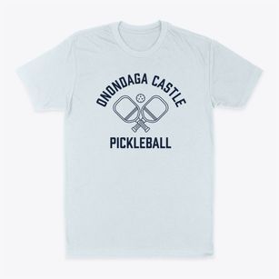 Onondaga Castle New York Pickleball Classic Dad T-Shirt