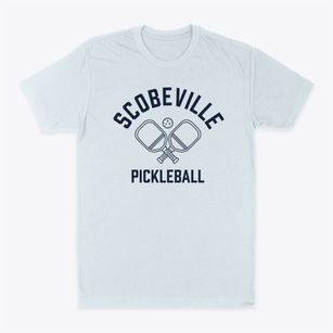 Scobeville Missouri Pickleball Classic Dad T-Shirt