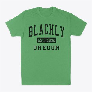 Blachly Oregon Classic Established Classic Dad T-Shirt