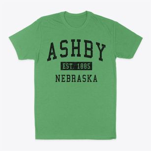 Ashby Nebraska Classic Established Classic Dad T-Shirt