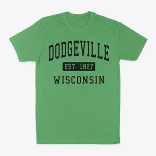 Dodgeville Wisconsin Classic Established Classic Dad T-Shirt