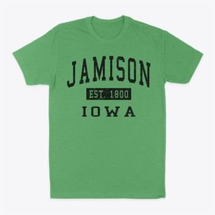 Jamison Iowa Classic Established Classic Dad T-Shirt