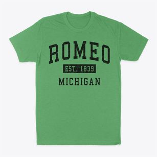 Romeo Michigan Classic Established Classic Dad T-Shirt