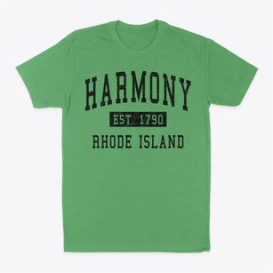 Harmony Rhode Island Classic Established Classic Dad T-Shirt
