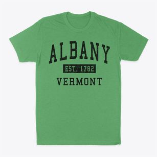 Albany Vermont Classic Established Classic Dad T-Shirt