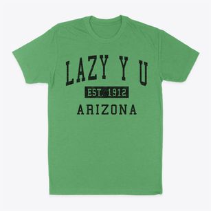 Lazy Y U Arizona Classic Established Classic Dad T-Shirt