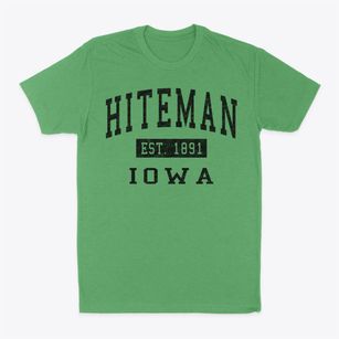 Hiteman Iowa Classic Established Classic Dad T-Shirt