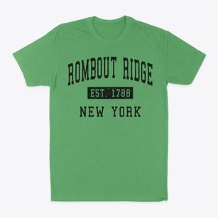 Rombout Ridge New York Classic Established Classic Dad T-Shirt
