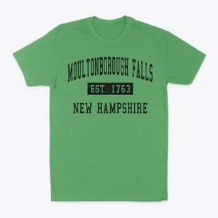 Moultonborough Falls New Hampshire Classic Established Classic Dad T-Shirt
