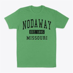 Nodaway Missouri Classic Established Classic Dad T-Shirt