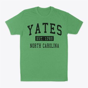 Yates North Carolina Classic Established Classic Dad T-Shirt