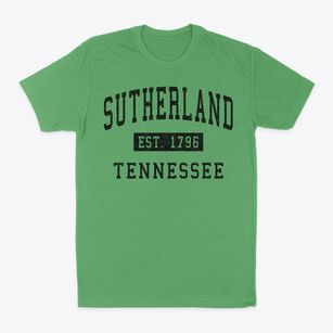 Sutherland Tennessee Classic Established Classic Dad T-Shirt