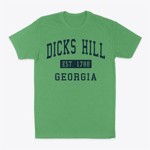 Dicks Hill Georgia Classic Established Classic Dad T-Shirt